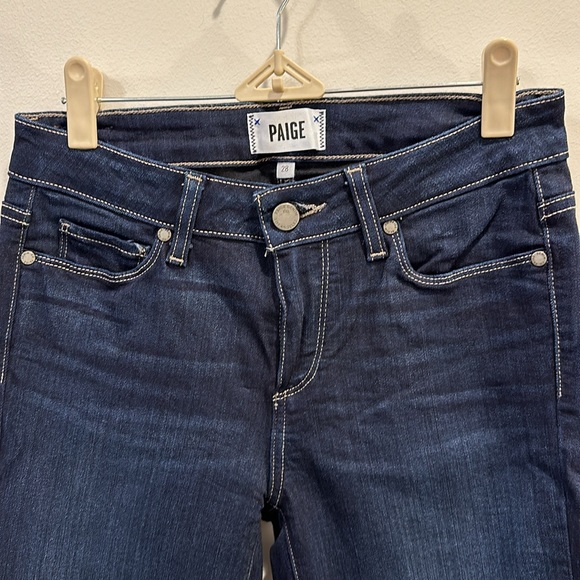 Paige jeans. Dark wash. Skinny. Size 28. - Picture 4 of 7
